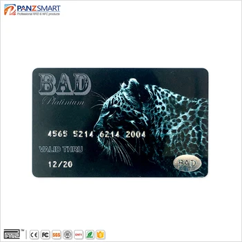 Credit Debit Cards Standard Embossing Code Plastic Card With Both Sides