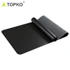 TOPKO 2019 Top selling gym exercise workout training PU fabric natural rubber Yoga Mat