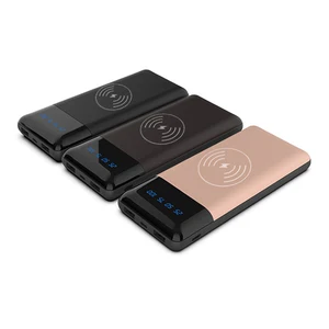 20000mAh Slim Wireless Charging Power Bank LED Display