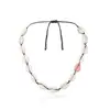 Retro Punk Simple Handmade Cotton Rope Woven Natural Shell Necklace Bohemian Beach SeaShell Jewelry Choker Necklaces