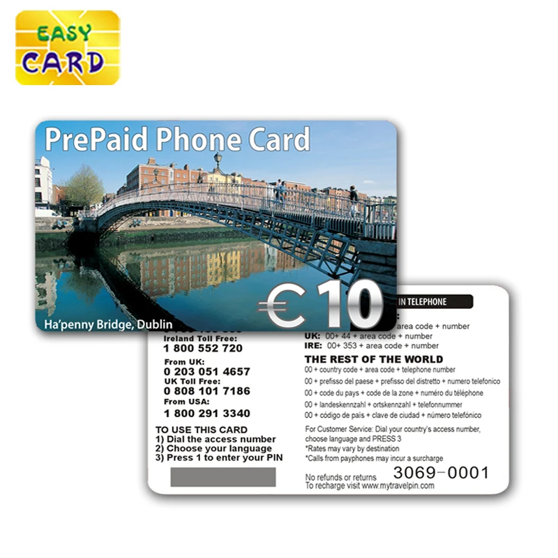 
Custom artwork printing paper or plastic scratch off panel phone recharge card 