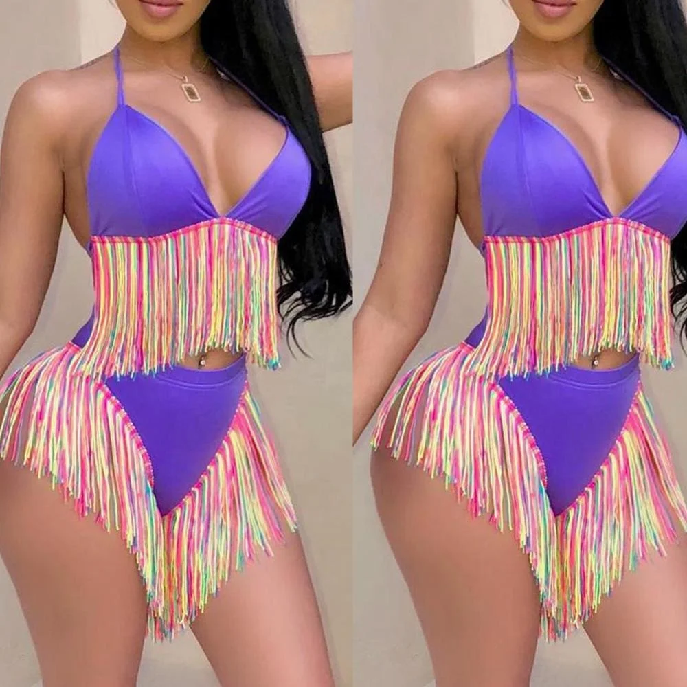 tassel bathing suit