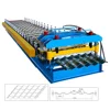 glazed steel plate rolling machine, metal step tile roll making machine