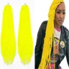 The most beautiful girl to use Synthetic Fiber Jumbo Braid Hair Ombre Braid Hair box braid crochet hair for women