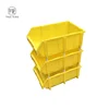 600*400*230 mm Virgin PP Material Large Size Yellow Color Plastic Stackable picking bins