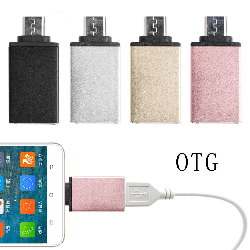 

Micro USB Male to USB 2.0 OTG Adapter Adapter Converter for Samsung Xiaomi LG Huawei HTC Android Mobile Phones