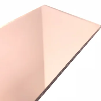 acrylic gold mirror rose sheet 3mm larger