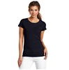 Wholesale custom cotton white t shirt woman t shirt for sublimation printing machine