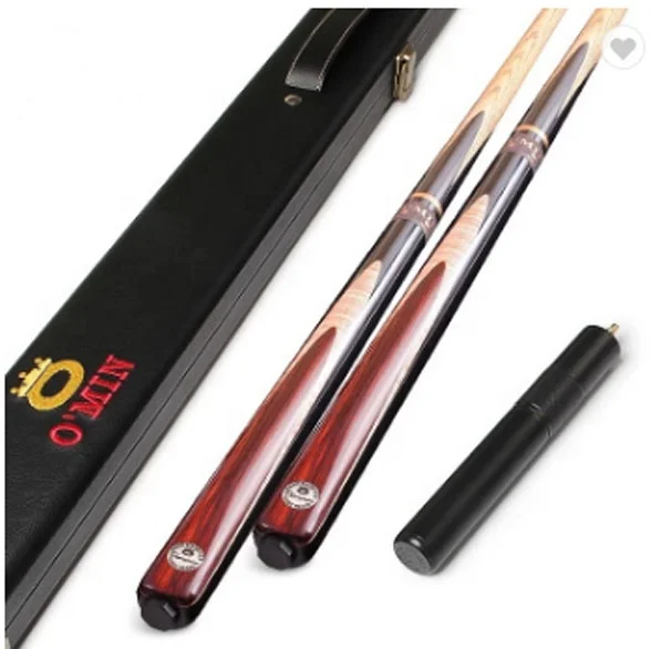 

O'MIN Chanpion snooker cue 3/4 jointed cue with case