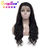 cheap natural lace frontal wig 100% remy brazilian human hair Lace Front wigs with baby hair