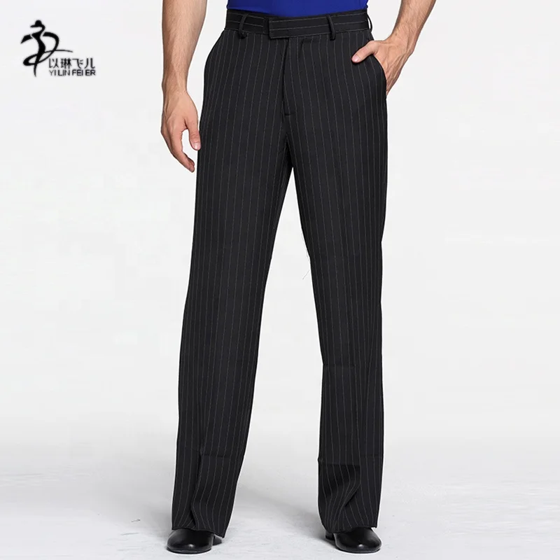 

Men's Dance Pants Ballroom Latin Dance Standard Pants Men's Samba Rumba Dance Clothing
