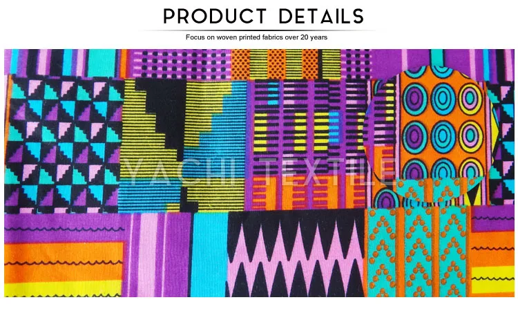 
2020 high quality 100% cotton african print cotton fabric 