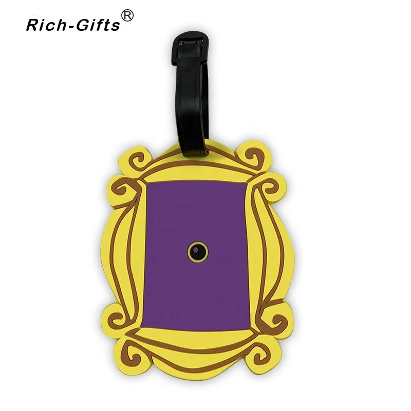
Custom PVC Luggage Tag 