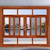 Broken bridge aluminum doors and windows Aluminum alloy 85 screens one casement window Sealed balcony floor noise insulation win
