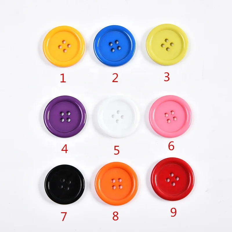 

Factory supplies resin button work clothes uniform button shirt button wholesale, Customer's color