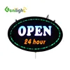 Alpine Industries LED Neon Sign Electronic Lighted Board w/Flash & Steady Mode Provides Classy Techno Display