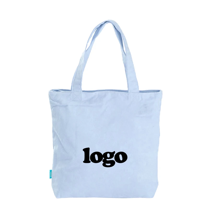 

2020 Eco-friendly promotion cheap custom logo printed cotton canvas tote bag, Customized color