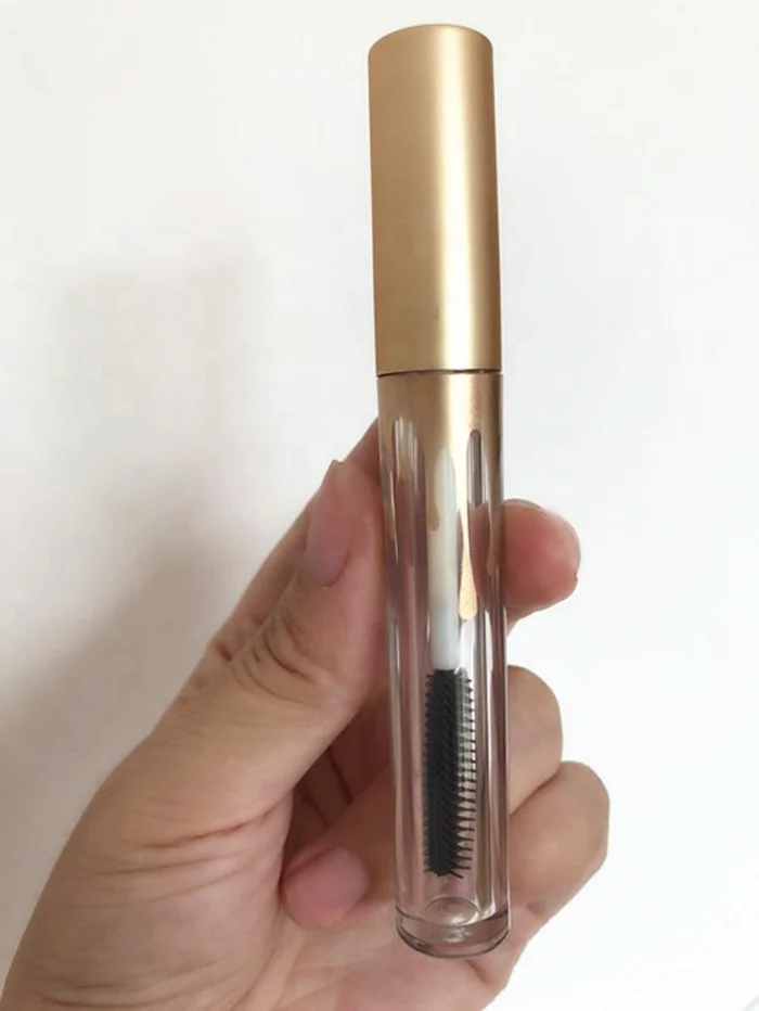 
2.5ml~3.5ml empty clear lip gloss tube with rose gold cap , 2.5ml~3.5ml empty best transparent lip gloss packaging container 