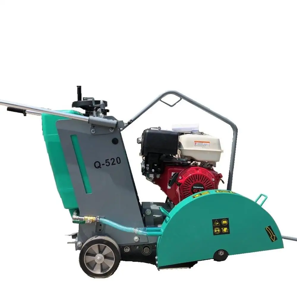 
Asphalt Concrete Pavement Diesel Gasoline Road Cutting Saw Machinery With Water Tank 