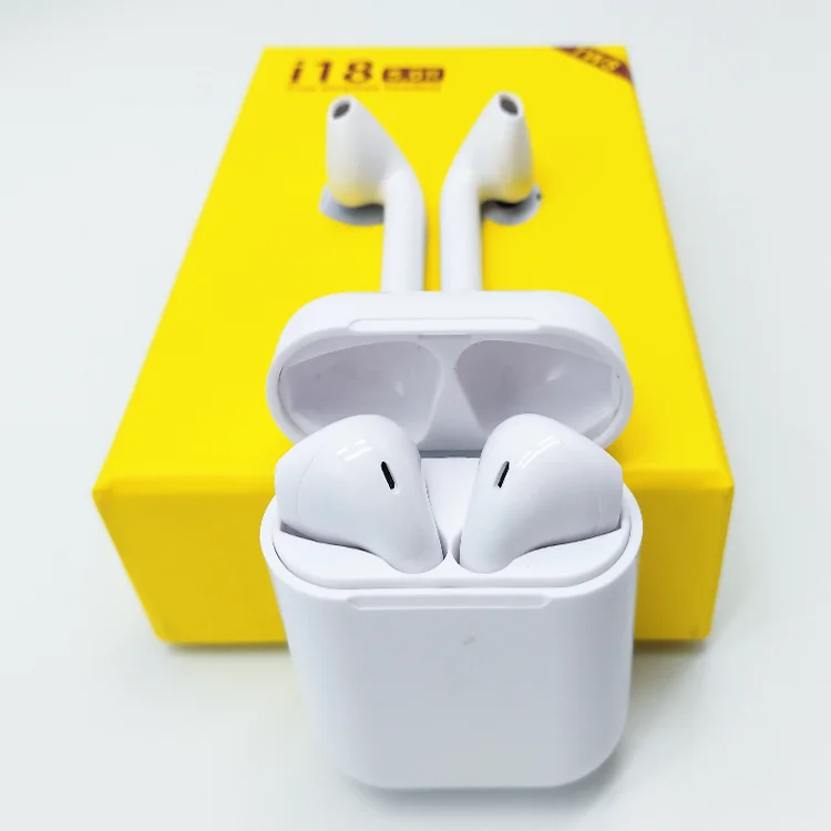 

pop-up window earphone hot sale sports earphone v5.0 mini tws mini bluetooth speaker i18tws tws earphones i18tws, N/a