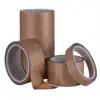 Free Simple Sgs Brown Low Friction Splicing Tapes Self Adhesive Ptfe Tape
