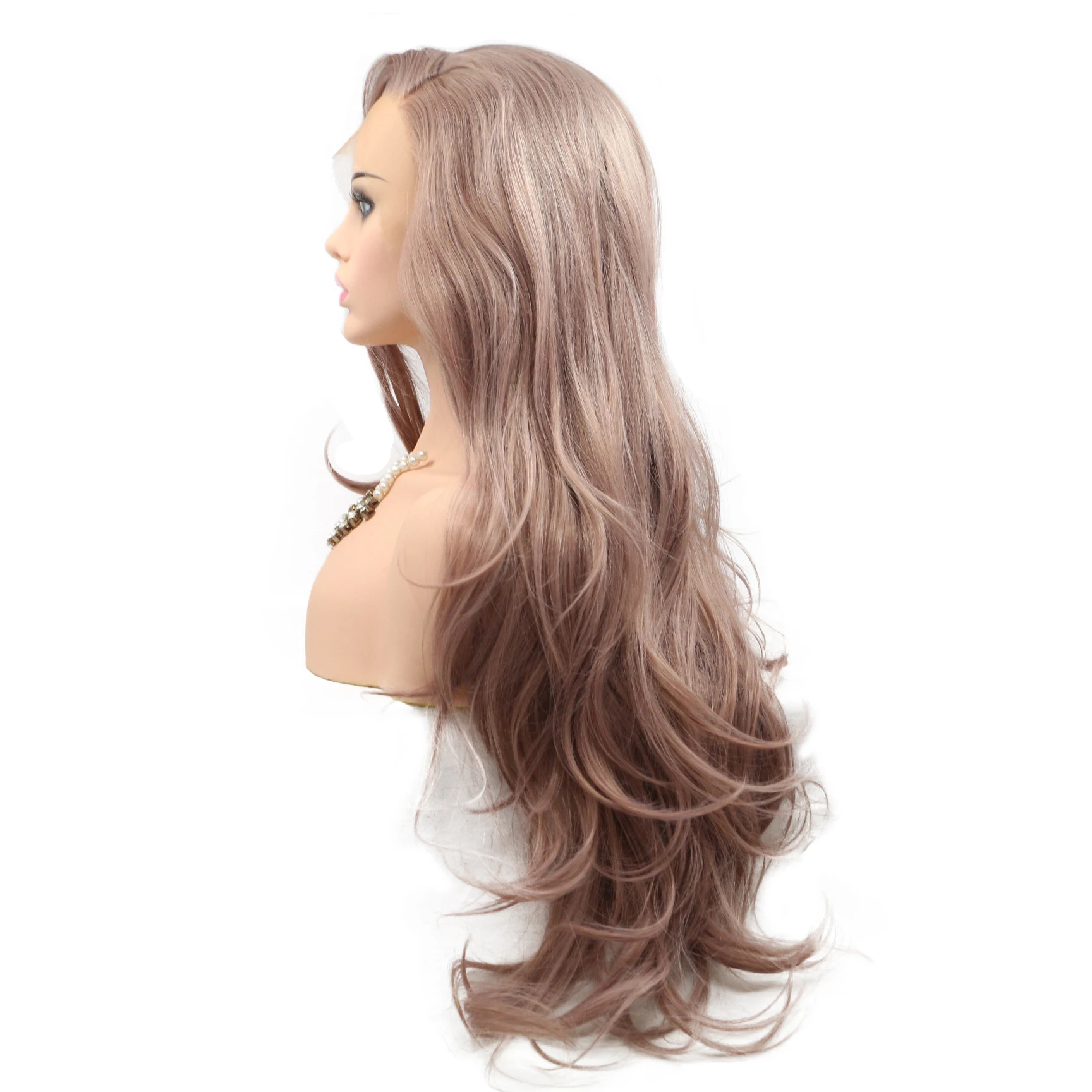 

tape in hair extension remy frontal synthetic wig cosplay, Narutal color