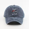 Baseball Cap Spring And Summer Retro Washable Denim Curved Brim Hat Sunscreen Casual Hat