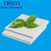 Timber steel decking concrete slab shuttering construction site materials