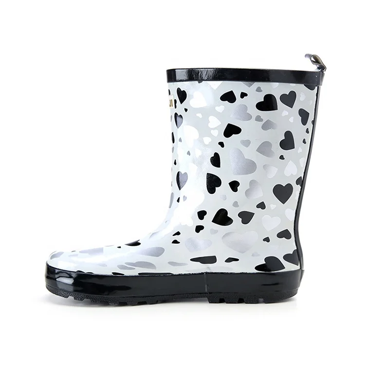 

Comfy women Gumboots wholesale ladies rubber rain boots outdoor waterproof wellingtons travel wellies skidproof rain shoes, White/customized