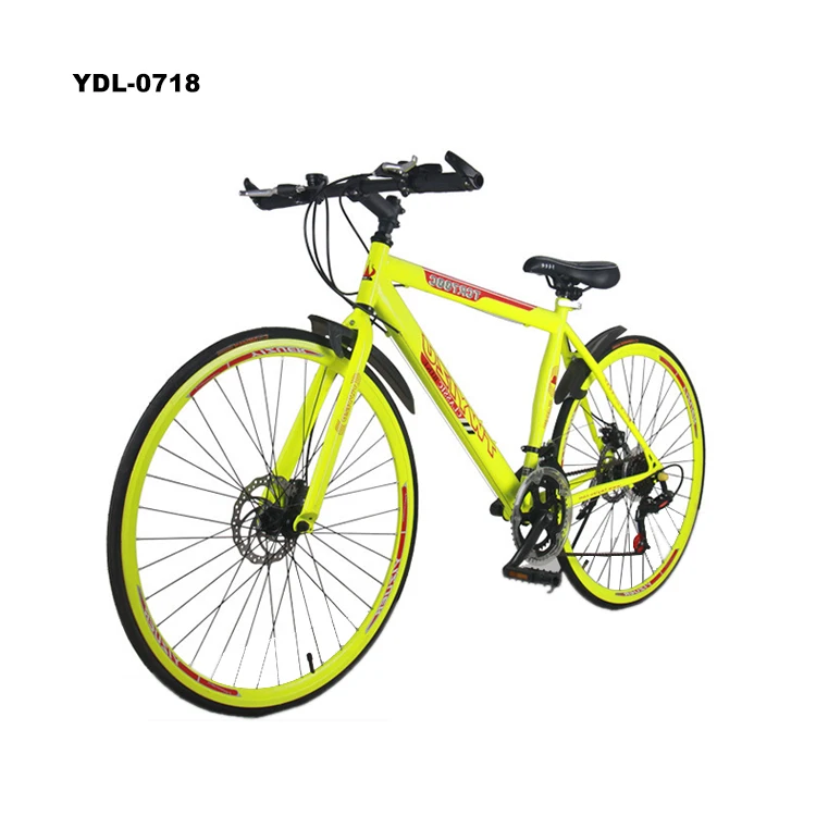 

Buy Direct From China Factory 18 Speed 28 Inch Carbon Steel Racing Bike Sport Bike Road Bicycle, Yellow, green, red and black, pink