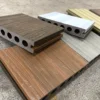 2019 waterproof recycled wpc outdoor co-extrusion wood plastic composite decking board plank