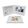 High-end luxury gift sets leather Power Note with Video player For Business gift