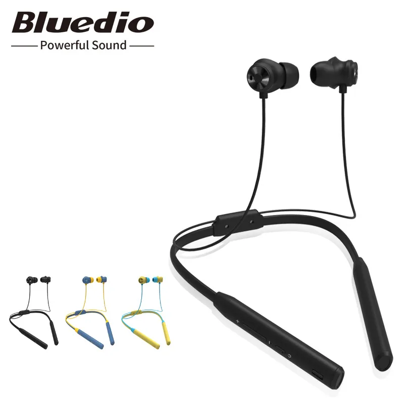 

Bluedio TN2 Sports BT 5.0 earphone with active noise cancelling Wireless Headset for phones and music