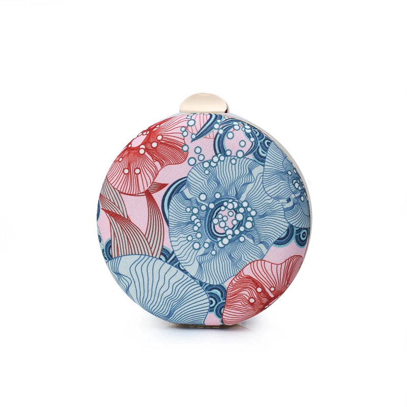 

M019 Hot 2021 cheap fashion ladies round clutch bag evening bags