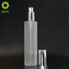 Custom luxury 100 ml round shape glass perfume bottle