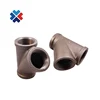 45 degree lateral tee 3/4" galvanized black Y Tee pipe fitting malleable iron female y branch tee fitting