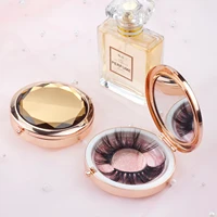 

25mm Hand made Wholesale Mink Strip Lashes vendor Private Label 3D Mink Eyelashes