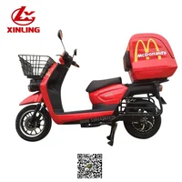 

EEC approved 3000W Pizza delivery electric motorcycles scooter with removeable lithium battery