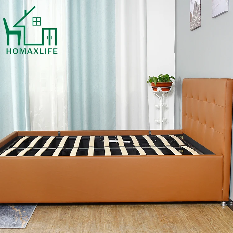 Free Sample Best White Single Ottoman Bed With Mattress