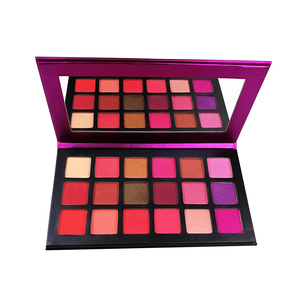 

Private Label Cosmetic High Pigment Long Lasting Colorful Shimmer Eyeshadow, Matte shimmer eyeshadow palette