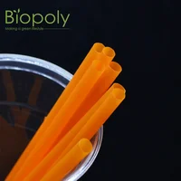 

Biopoly 100% biodegradable and compostable non plastic PLA straw