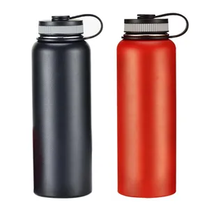 Image of High quality stainless steel vacuum flask Double wall water bottle
