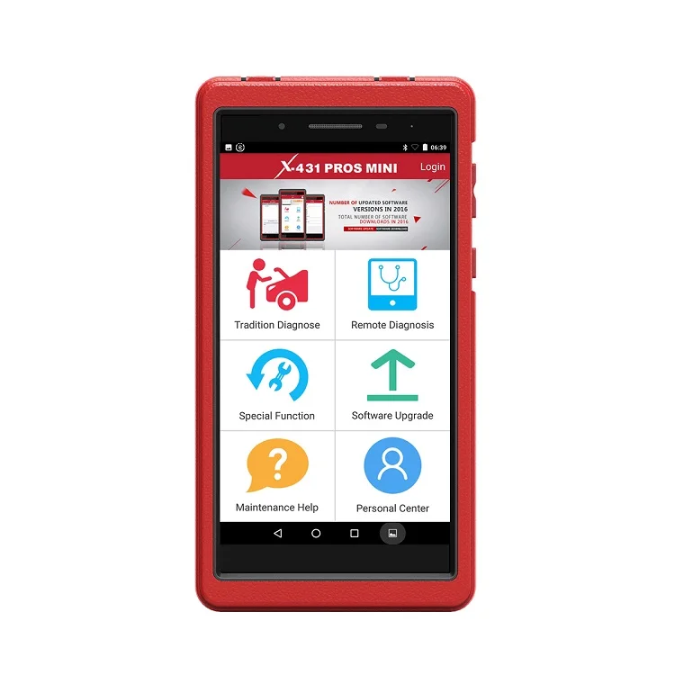 

Original LAUNCH X431 PROS MINI Auto Diagnostic Tools, Red for auto diagnostic tools x431 pros mini launch