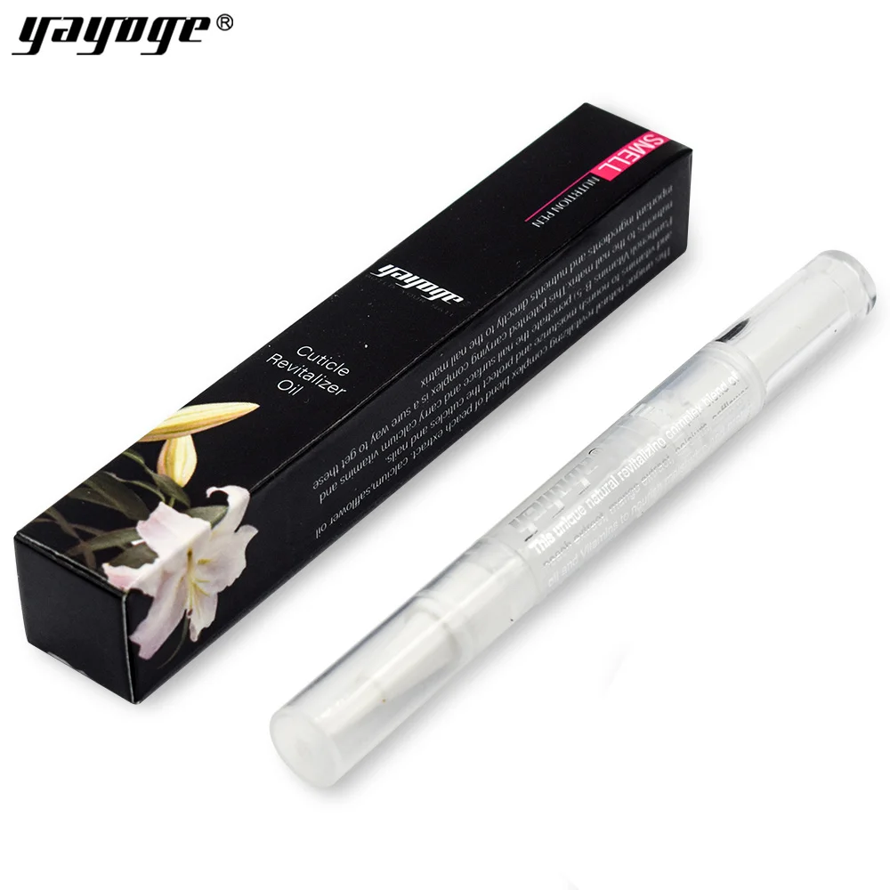 

YAYOGE Cuticle Oil Nail Nutrition Oil Pen Moisturizing Moist Nail Treatment Protection Make up Tools, Pink.clear