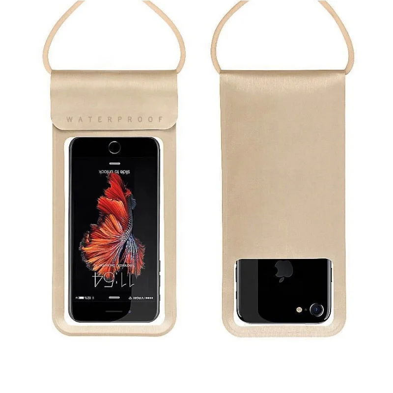 

Super quality pvc waterproof phone bag case phone water proof swimming cellphone case, Black/red/pink/golden/silver/blue