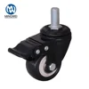 2 inch Small Furniture Threaded Stem Caster Wheel With Brake