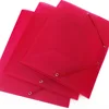Customize logo A4 Poly PP File Folder With Elastic Bands Closure Plastic Document Case Office supplies