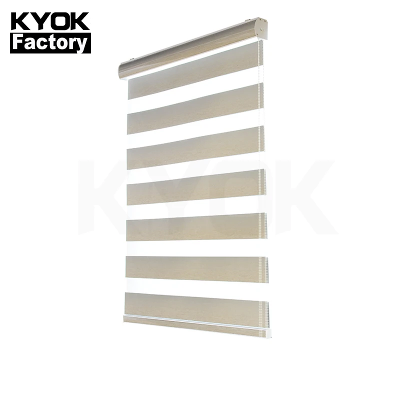 

KYOK China Manufacture Motor For Roller Blinds Home Decor Zigbee Smart Blind Window Decorative Blinds Motorized H520, Ab/ac/gp/cp/ss/sn/mb/bk/bks