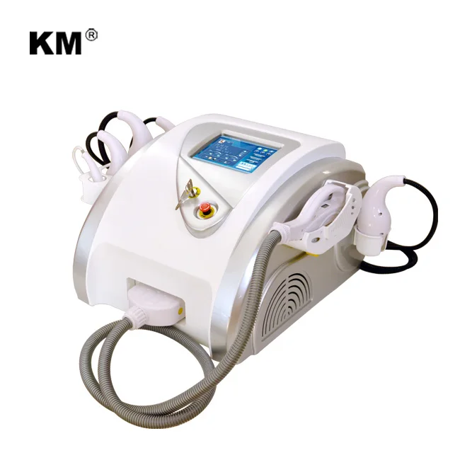

Weifang KM KM-E-600C+ 9 in 1 multifunction beauty machine for weight loss skin rejuvenation hair removal