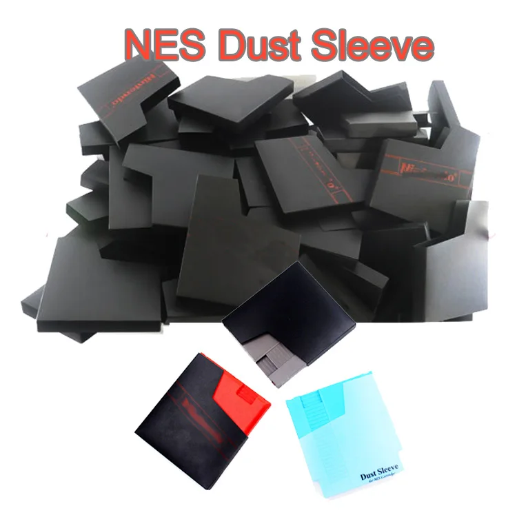 Dust Case Cover Protector Sleeve For Nintendo Entertainment System NES Game Card Cartridge Dust Cover Protector Sleeve